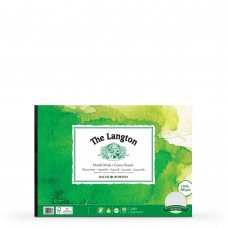 The Langton Cold Pressed (NOT) Watercolour Paper Gummed Pads - A4/A3/A2