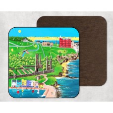 Birdie At The 18th - Set Of 4 Coasters