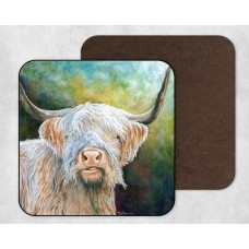 Highland Cow - Set Of 4 Coasters Highland Cow - Set Of 4 Coasters
