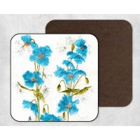 Himalayan Poppies - Set Of 4 Coasters Himalayan Poppies - Set Of 4 Coasters