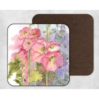 Holly Hocks - Set Of 4 Coasters