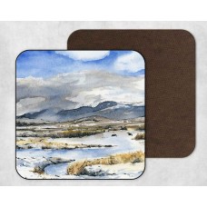 Loch Leven In Winter - Set Of 4 Coasters