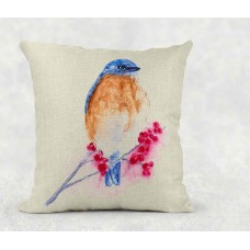 Eastern Bluebird - Cushion