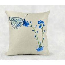 Blue Butterfly - Cushion