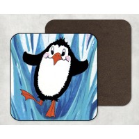 Penguin - Set Of 4 Coasters Penguin - Set Of 4 Coasters