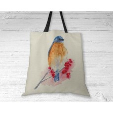Eastern Bluebird - Tote Bag Eastern Bluebird - Tote Bag