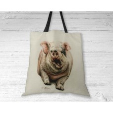 Pig In The Mud - Tote Bag