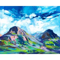 Three Sisters Glencoe - Art Print