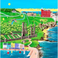 Birdie At The 18th - Art Print