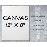 Giclée Gallery Wrapped Canvas Print 12" x 8" Giclée Gallery Wrapped Canvas Print 12" x 8"
