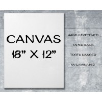 Giclée Gallery Wrapped Canvas Print 18" x 12"