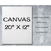 Giclée Gallery Wrapped Canvas Print 20" x 12" Giclée Gallery Wrapped Canvas Print 20" x 12"