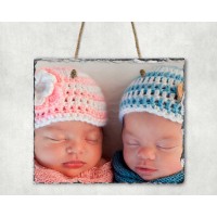 Photo Slate Print - Hanging 12" x 10"