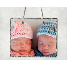 Photo Slate Print - Hanging 12" x 10" Photo Slate Print - Hanging 12" x 10"