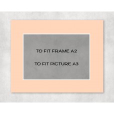 Conservation Picture Mount A2 to fit A3 picture - pack of 5