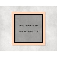 Black Core Mount 12" x 12" to fit 10" x 10" picture - pack of 5 Black Core Mount 12" x 12" to fit 10" x 10" picture - pack of 5