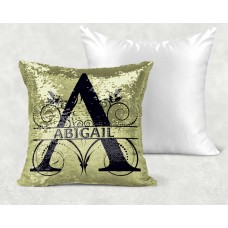 Photo Cushion - Gold Sequin Reveal