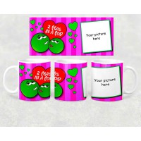 Photo Mug - two peas in a pod